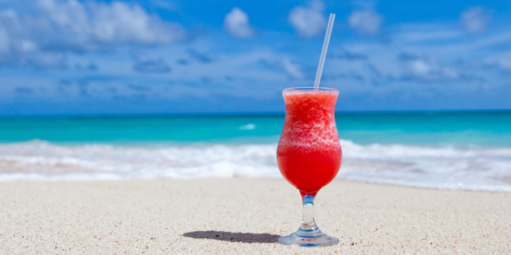 Slush Float or Slush Ice Cream