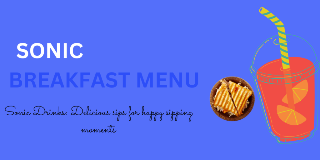 breakfast menu