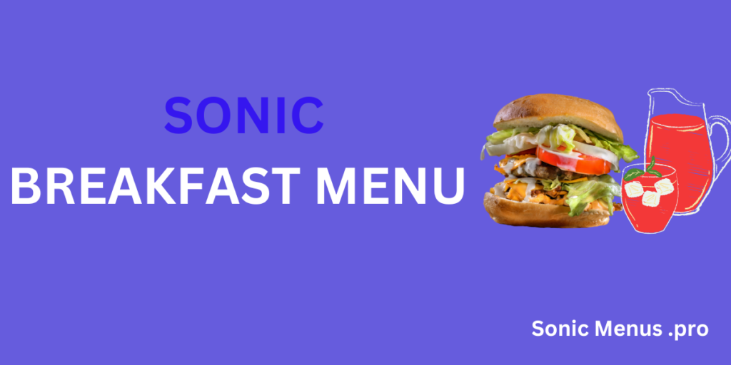 breakfast menu