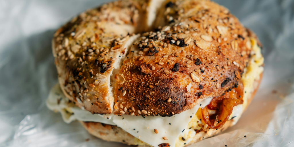 Sausage, Egg and Cheese Bagel