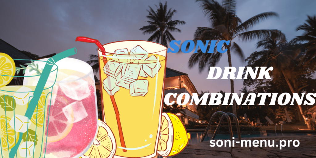 sonic drink