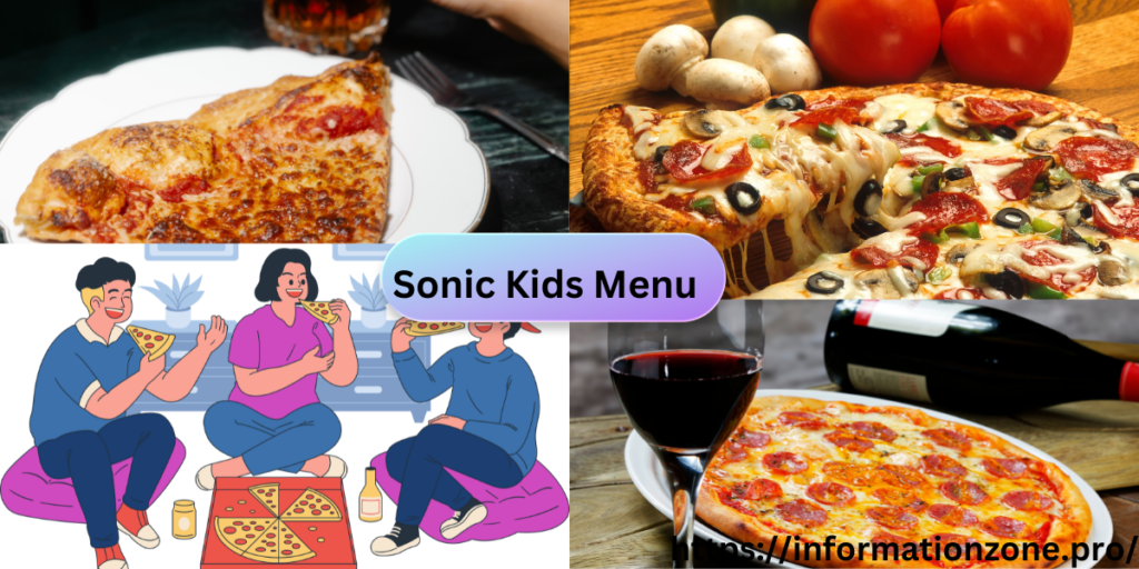 Sonic Kids Menu