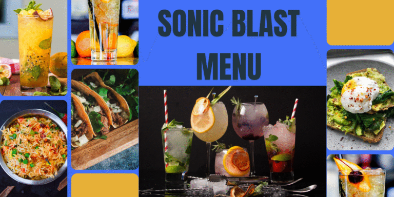 Sonic Blast Menu
